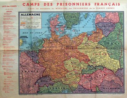 Camps des Prisonniers Français / 1941. Bruxelles....