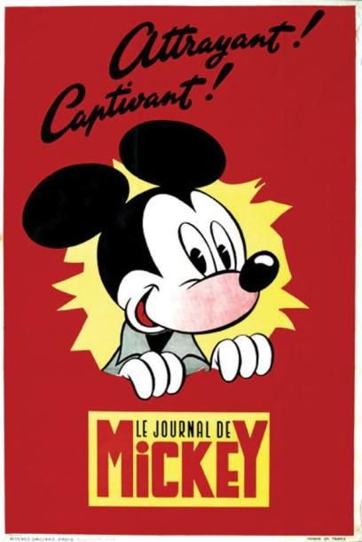 Le Journal de Mickey / Gaillard Paris Aff....