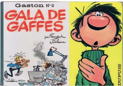 FRANQUIN «Gala de Gaffes». (Gaston n°2). Editions Dupuis 1965. Album oblong cartonné....