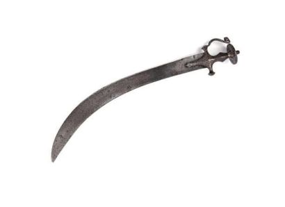 null Sabre de bourreau - Tegha Inde, circa 1800 Longueur: 82,5 cm An Indian sabre...