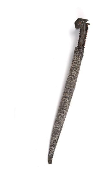 null Yatagan Turquie, daté 1120 AH 1708 AD Longueur: 65,5 cm Yatagan Turkey, dated...
