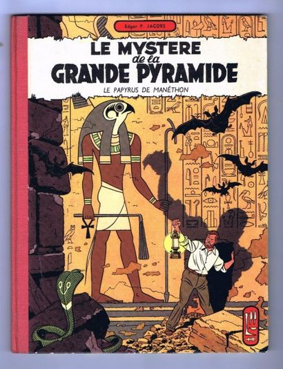 JACOBS «Le Mystère de la Grande Pyramide». 2 volumes. Tomes 1 et 2. Editions Dargaud...