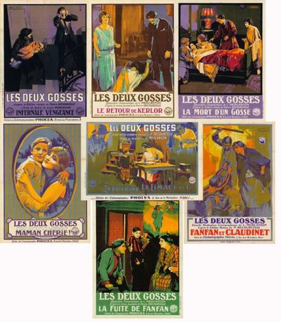 DEUX GOSSES (les) MERCANTON Louis - 1924...
