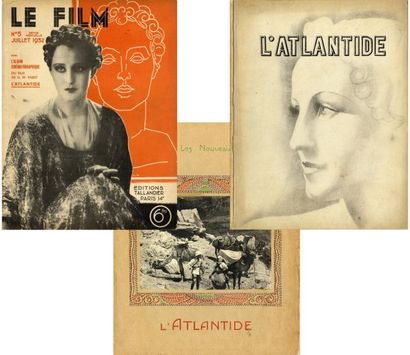 ATLANTIDE (l') Jacques FEYDER - 1921 2 dossiers...
