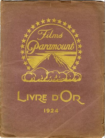 LIVRE D'OR PARAMOUNT 1924 20 pages illus...