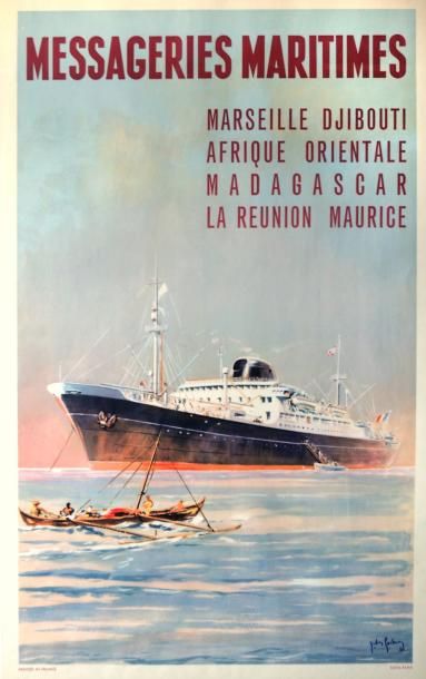 AEROMARITIME BRENET - 1937 Imprimerie Mont...
