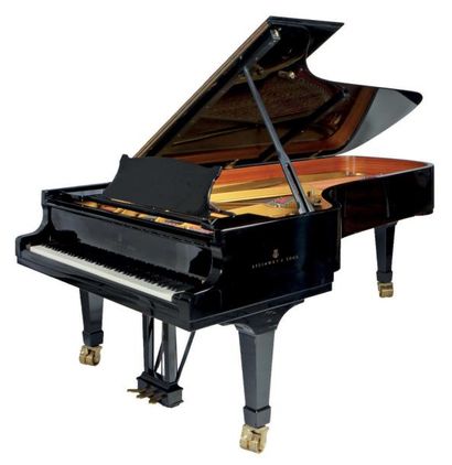 Piano de la maison Steinway Vernis noir Modèle...