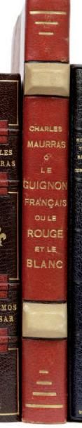 MAURRAS Charles Le guignon français ou le rouge et le blanc. Editions des amis du...