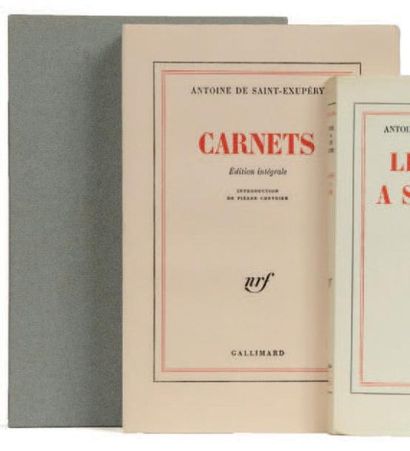 SAINT-EXUPÉRY Antoine de Carnets. Gallimard Paris 1975. E.O. L'un des 26 ex de tête...