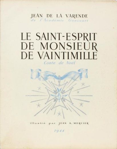 LE SAINT-ESPRIT DE MONSIEUR DE VAINTIMILLE...