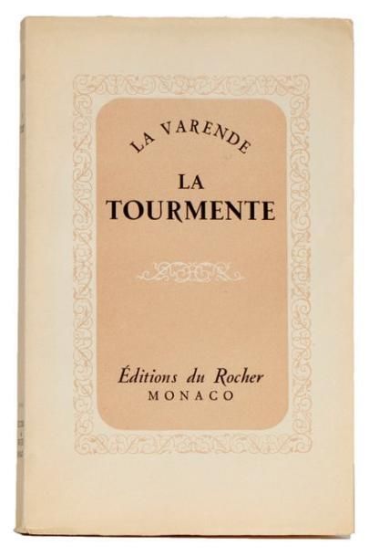 LA TOURMENTE: Editions du Rocher Monaco 1948....