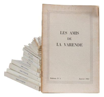 null Collection complète de la revue LES AMIS DE LA VARENDE. Du numéro 1 de janvier...