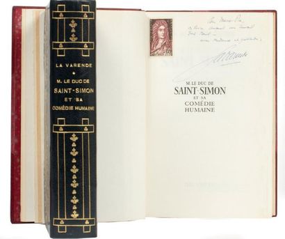 null LE DUC DE SAINT SIMON ET SA COMEDIE HUMAINE: Hachette Paris 1955. E.O. L'un...