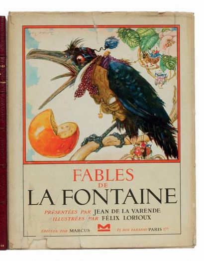 FABLES DE LA FONTAINE: Editions Marcus Paris...