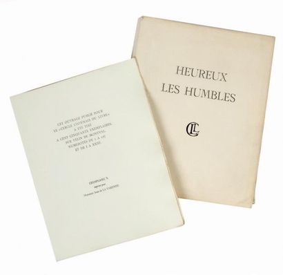 HEUREUX LES HUMBLES: Cercle lyonnais du livre...