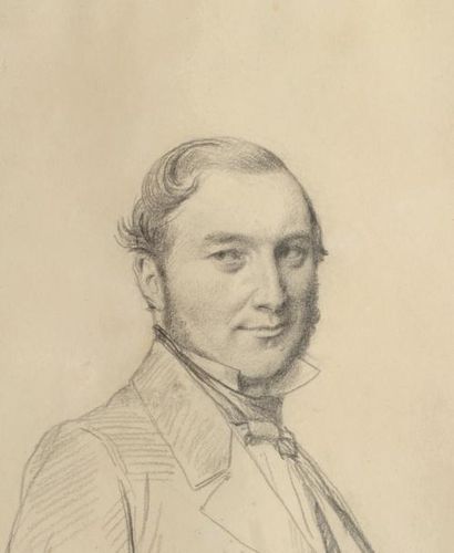 Jean Auguste Dominique INGRES (Montauban 1780 - Paris 1867) Le Docteur Norbert Hache...