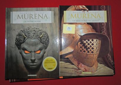 DELABY «Murena». 8 volumes. Albums 1 à 8. De «La Pourpre et l'Or» à «Revanche des...