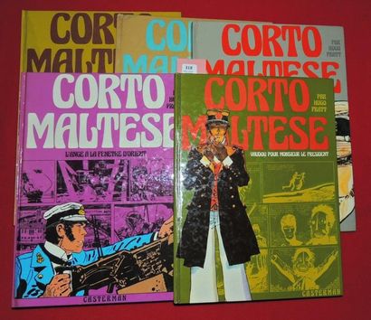 Pratt «Corto Maltese». 5 volumes. «Rendez-vous à Bahia» - «L'Ange du Brésil» - «La...