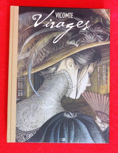 VICOMTE «Virages». Ed. Daniel Maghen 2005. Un volume cartonné relié pleine toile....