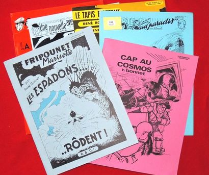 BONNET «Fripounet et Marisette». 6 volumes «Cap au Cosmos» 1983 - «Les Espadons rôdent»...