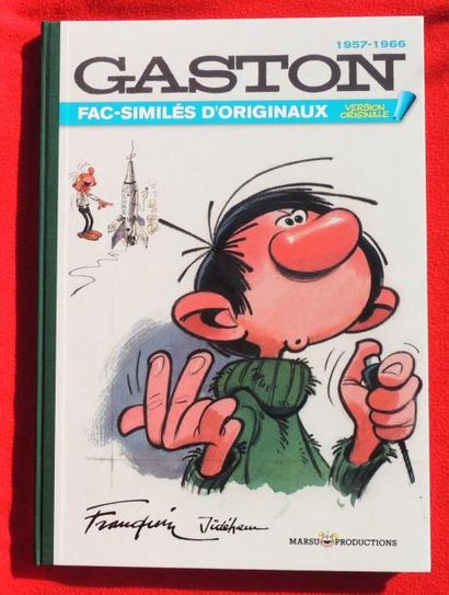 FRANQUIN «Gaston fac-similés d'originaux 1957-1966». Marsu Production 2010. Version...
