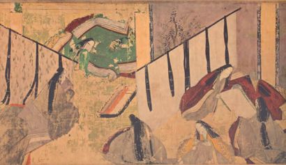 Ivan Morris The Tale of Genji Scroll, Introduction par Yoshinobu Tokugawa. Kodansha...