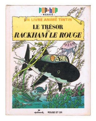 null «Le Trésor de Rackham le Rouge». Editions Rouge et Or Hallmark 1970. Album animé....