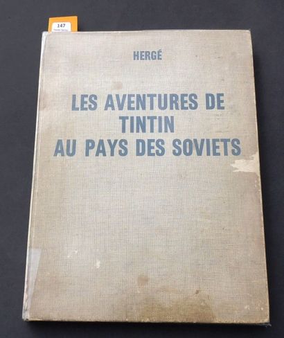 null «Les aventures de Tintin au Pays des Soviets». Studios Hergé 1969. Album cartonné...