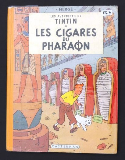 null «Les Cigares du Pharaon». Edition originale couleurs française. Casterman 3e...