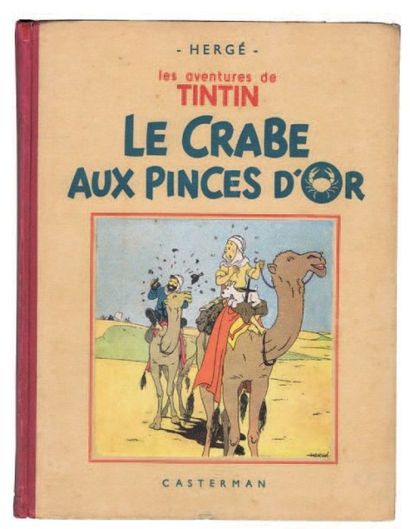 null «Le Crabe aux Pinces d'or». Edition originale noir et blanc. Casterman 1941,...