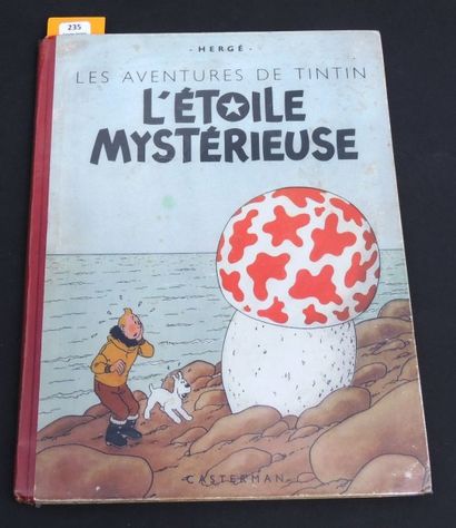 null «L'Etoile Mystérieuse». Edition originale. Casterman 1942, 4e plat blanc A18,...