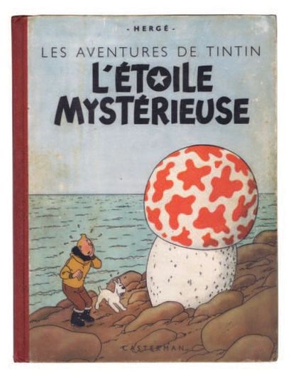null «L'Etoile Mystérieuse». Edition originale. Casterman 1942, 4e plat blanc A18,...