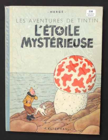 null «L'Etoile Mystérieuse». Casterman 1944, 4e plat blanc A23, dos bleu. Titre en...