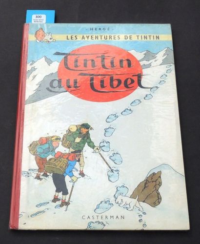 null «Tintin au Tibet». Edition originale belge. Casterman 1960, 4e plat B29, dos...
