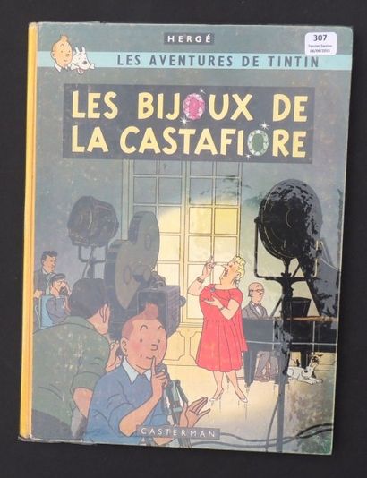 null «Les Bijoux de la Castafiore». Edition originale belge. Casterman 1963, 4e plat...