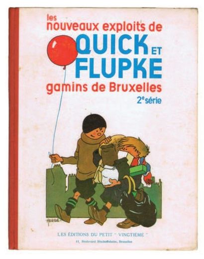 null «Quick et Flupke Gamins de Bruxelles 2e série». Editions du Petit Vingtième...
