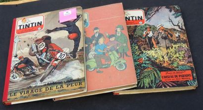 null «Tintin» (Journal). Edition française. Albums 18, 19 et 20 (n°266 à 304, du...