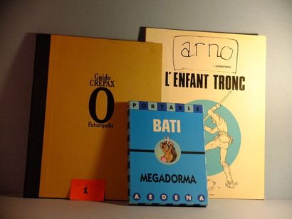 null Lot de 4 volumes en tirage limité, dont Crepax Arno et Jodorowsky: L'enfant-tronc...