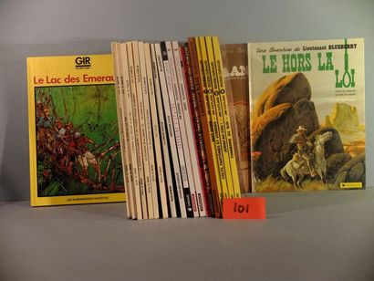 null Giraud: Lot de 20 albums Giraud: Oeuvres de Gir tome 1 Le lac des émeraudes...