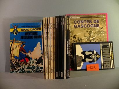 null Lot de 19 albums dont Paape Nicollet et Keleck: Le rejeton de l'univers (1980)...