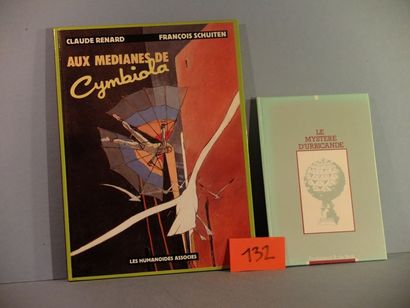 SCHUITEN Lot de 2 albums Schuiten et Renard: Aux médianes de Cymbiola (1980 EO EN)...