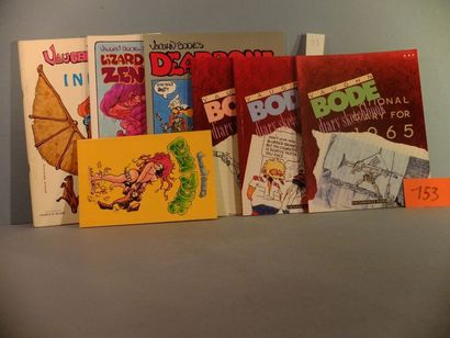 Bodé Bodé : Lot de 7 albums
Poem toons (1989 EOEN), Diary Sketchbook (EO EN) 1 (1990)...