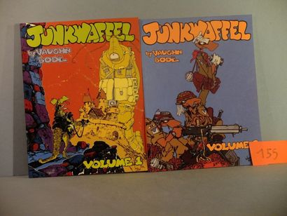 Bodé, Junkwaffel Lot de 6 volumes 1 (1971), 2 (1972), 3 (1972), 4 (1972), Ed. Fantagraphics:...