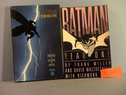 MILLER Lot de 2 albums Miller et Klaus Janson: Batman: The Dark Knight returns (intégrale)...