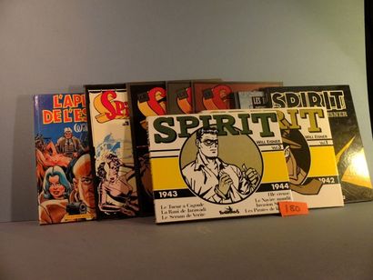 Will EISNER Lot de 9 albums L'Appel de l'espace (1984 EO TBE), The Spirit Ed. Copyright...