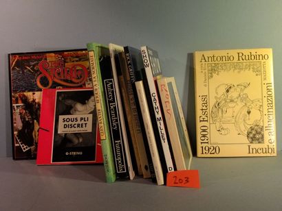 null Lot de 14 livres dont Rick Griffin 
Anonyme : Sous pli discret (coll. G-string...
