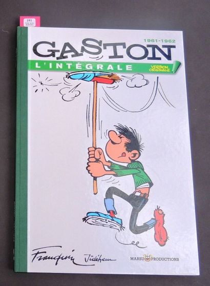 FRANQUIN «Gaston. L'Intégrale 1961-1962». Marsu Production 2007. Version Originale....