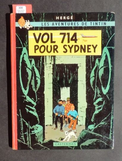 null «Vol 714 pour Sydney». Casterman 1968. Edition Princeps. Tirage spécial offert...