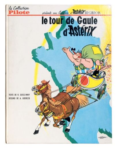 UDERZO «Le tour de Gaule d'Astérix». Dargaud 1965. Edition originale. Album cartonné,...
