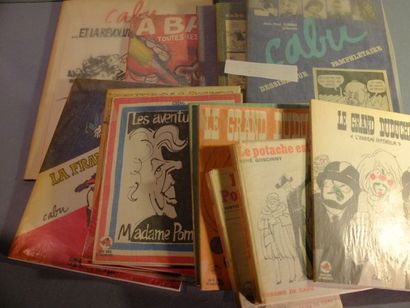 CABU Lot de 15 volumes. Le grand Duduche (Dargaud 1967) - Il leur faudrait une bonne...